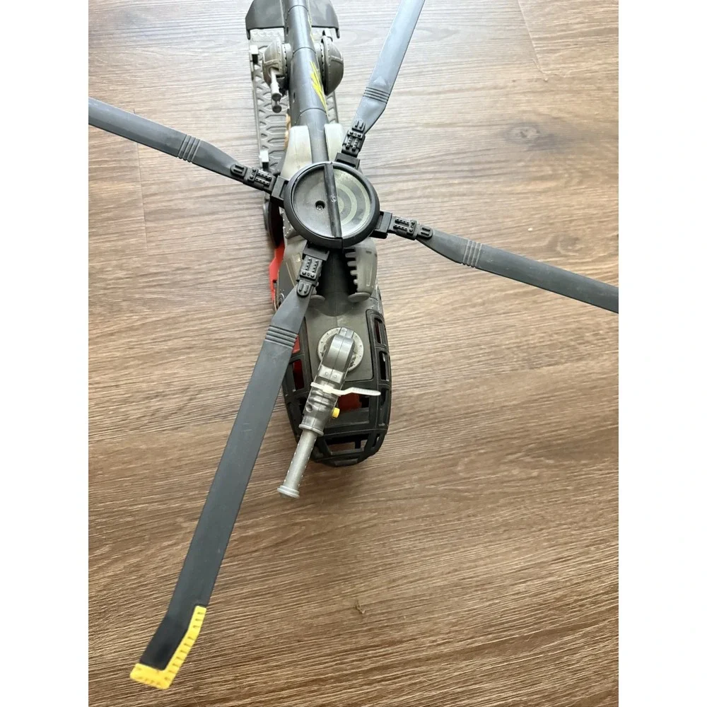 Lanard The Curse The Corps Military Adventure Toy Helicopter Skull MG Vehicle